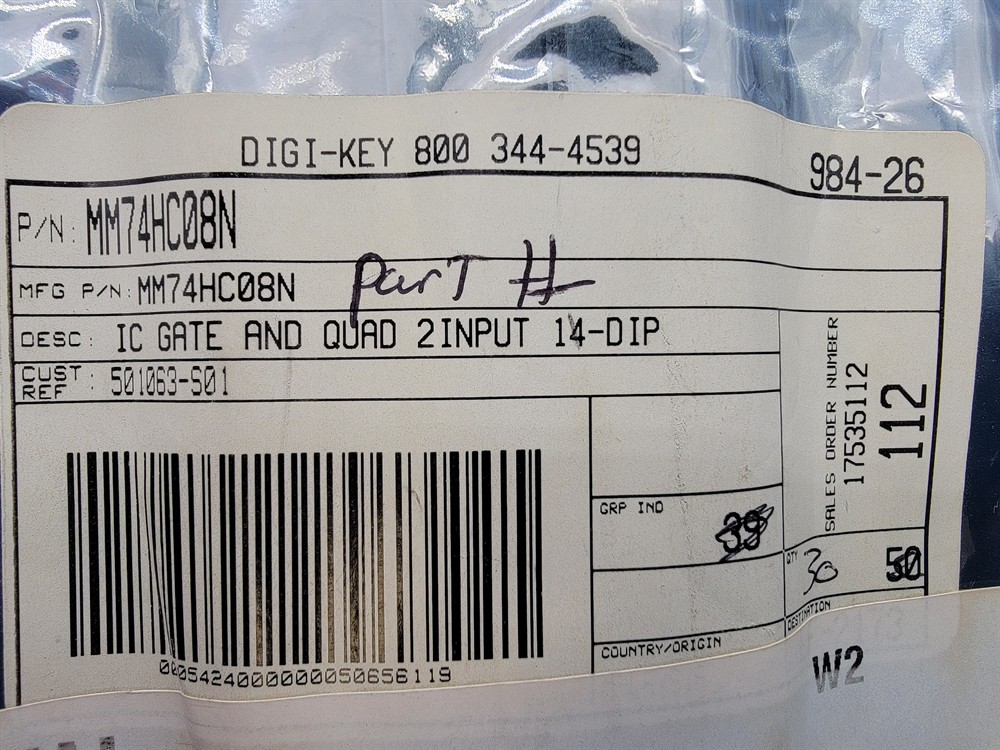 New (51pcs) MM74HC08N FAIRCHILD IC Logic